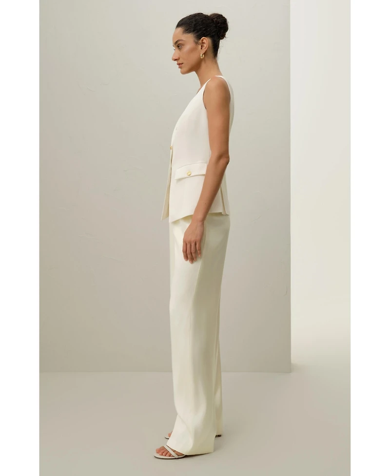 Lilysilk Women's Cintre U-Neck Sleeveless Vest