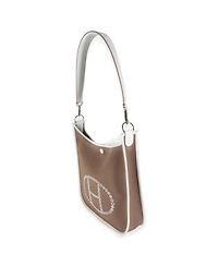 Pre-Owned HERMES Etoupe Toile Officier Swift Neo Evelyne 29 Phw