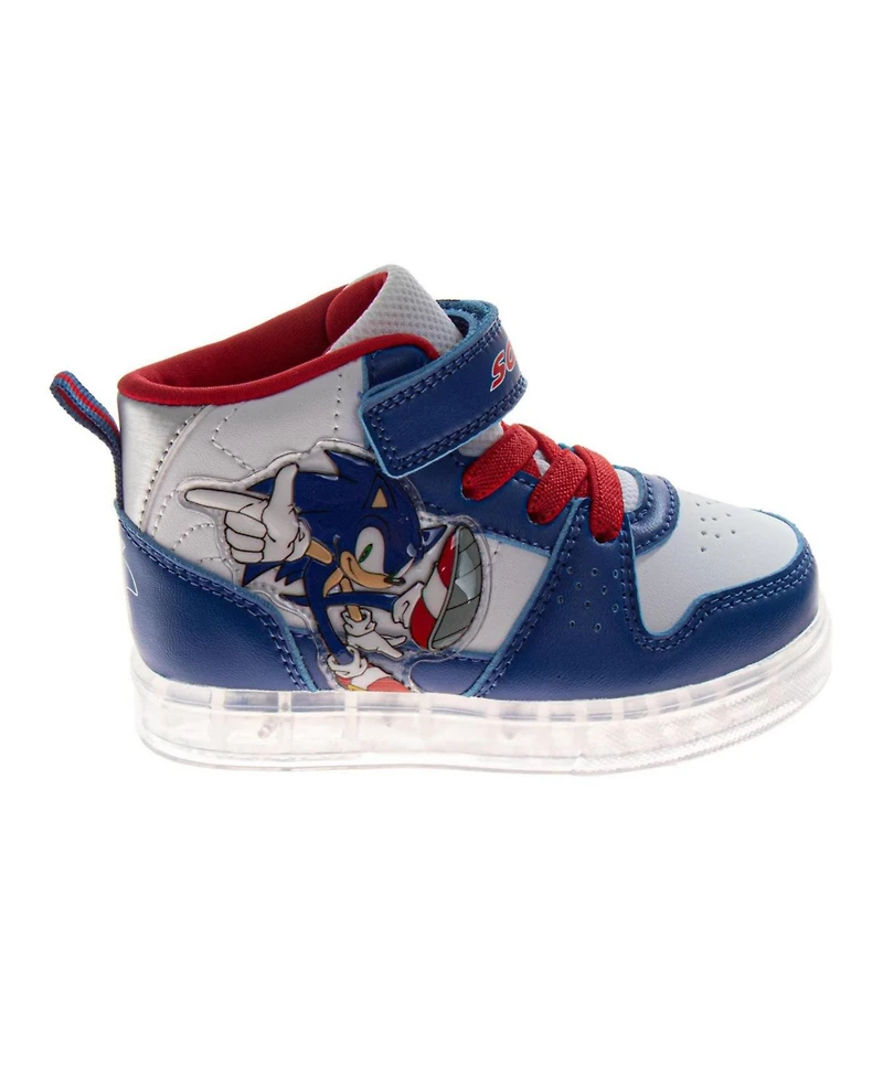 Sonic The Hedgehog Big Boys Comfortable Casuals Sneaker