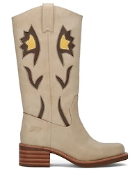 Frye and Co. Women's Miranda 10 Flower Slip-On Tall Boots