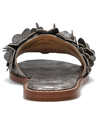 Frye and Co. Women's Bucky Flower Slide Sandals
