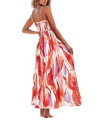 Cupshe Women's Out and About Floral Maxi Beach Dress