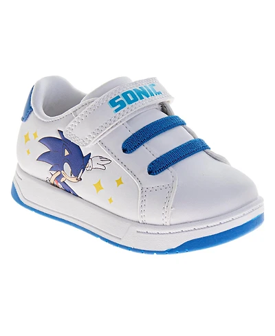 Sonic The Hedgehog Big Boys Fast Dash Court Sneakers 6-10 11-12