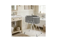 Zeus and Ruta Foldable Elevated Cat Bathtub Shower Station for Small Medium Cats Dogs Pet Grooming Tub