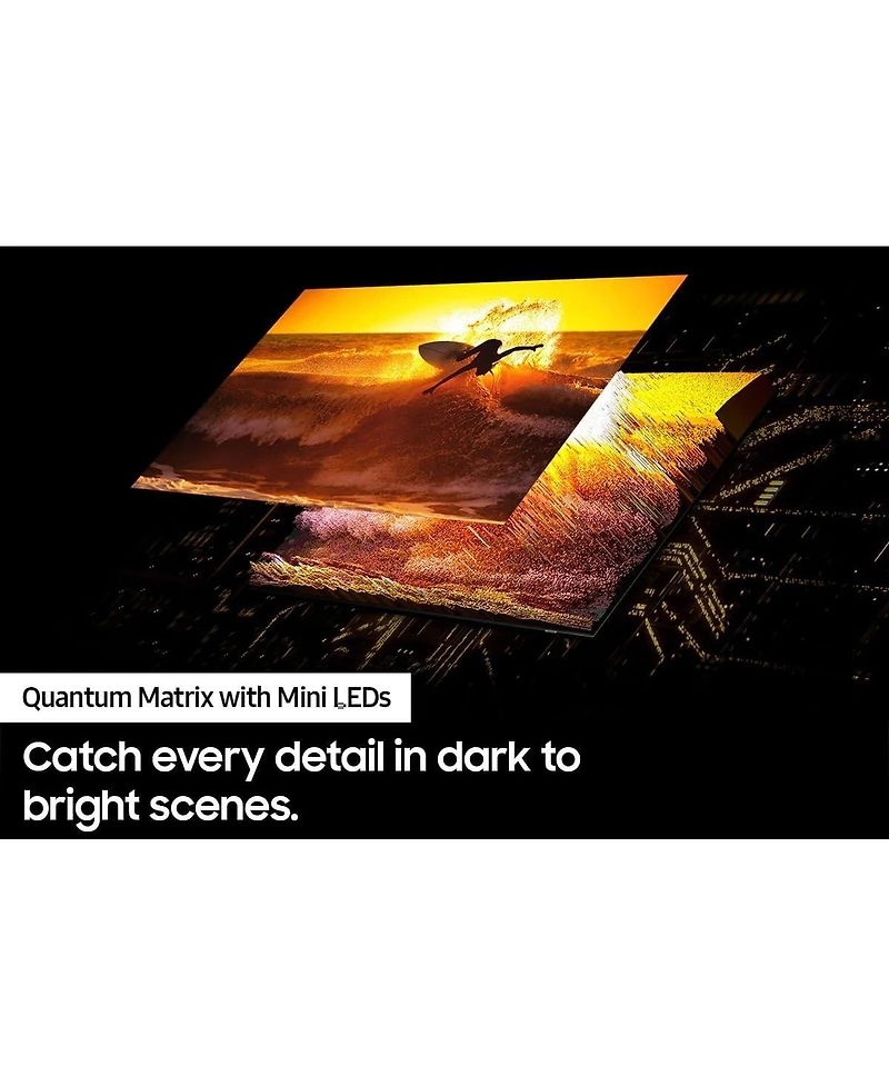 Samsung QN75QN85DDFXZA 75" Neo Qled 4K Uhd Smart Tv with Mini LEDs (2024)