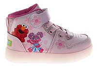Sesame Street Little Girls Comfortable Casuals Sneaker