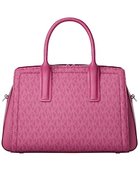 Michael Kors Laila Small Signature Logo Satchel