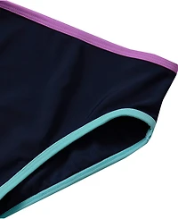 Lands' End Girls Slim Chlorine Resistant Contrast Bikini Bottoms
