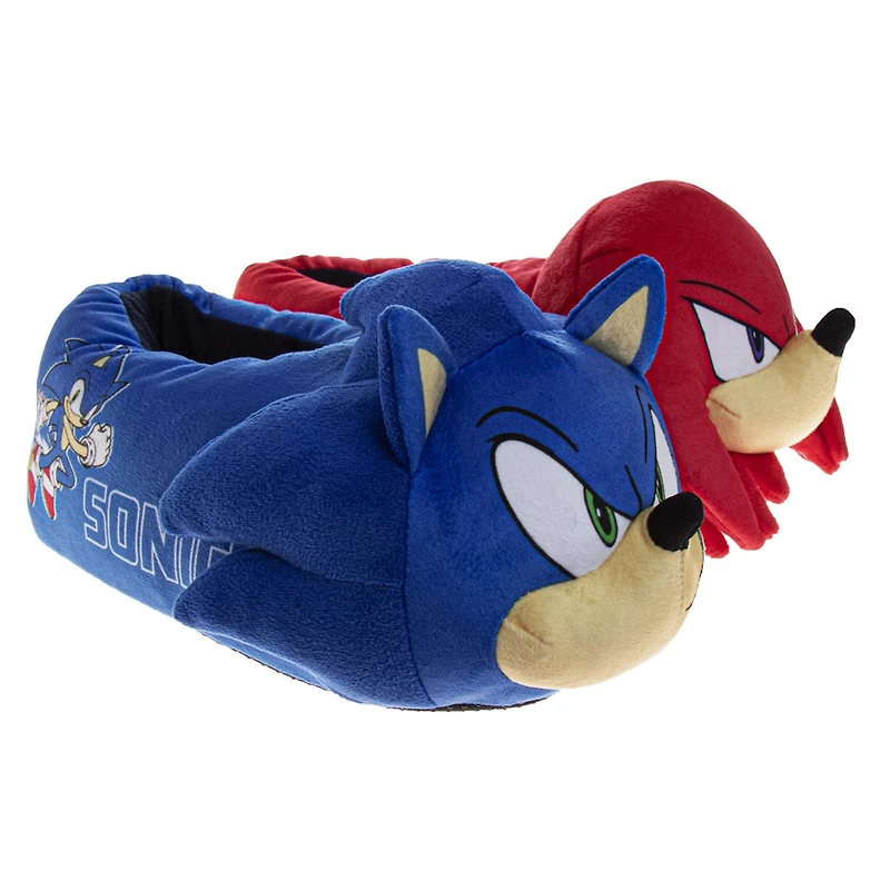 Sonic The Hedgehog Toddler Sega Kids' Slippers Lightweight, Plush