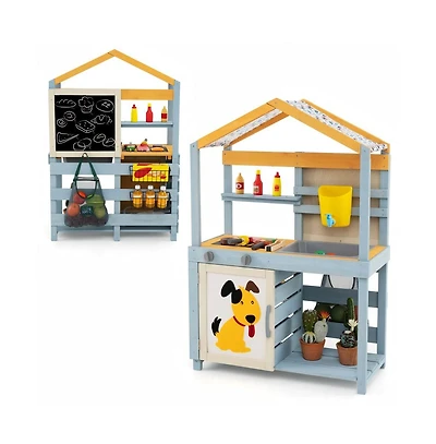 Hongge 2 In 1 Wooden