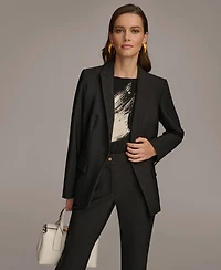 Donna Karan New York Petite Single Breasted Jacket
