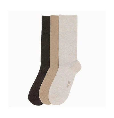 Hom Men's Triple Pack Coton One Size Socks Three Pack