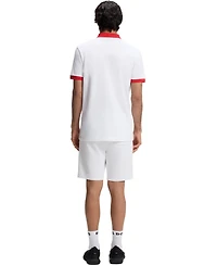 Boss by Hugo Men's Paddy Canada Country Flag Trim Polo Shirt