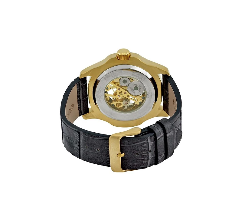 Invicta Men's 17261 Specialty Quartz Black Skeleton Dial Watch