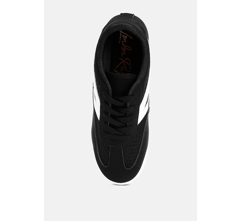 London Rag Women's Tibala Padded Collar Lace-Up Sneakers