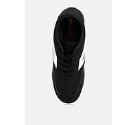 London Rag Women's Tibala Padded Collar Lace-Up Sneakers