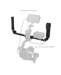 SmallRig 4327 Focus Control Dual Handle for Dji Rs 2, Rs 3 Pro, Rs 4 and Rs 4 Pro Gimbals