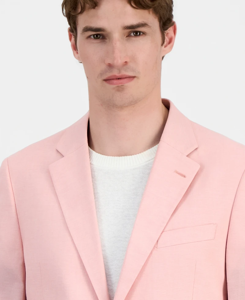 Nautica Men's Modern-Fit Chambray Sport Coat