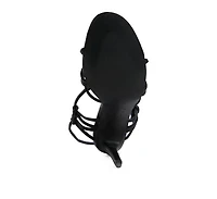 Trixy Knot Lace Up High Heel Sandal