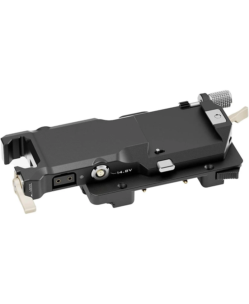 Tilta Power Pass-Through Plate with Gold Mount Battery Plate for Dji Ronin, Black