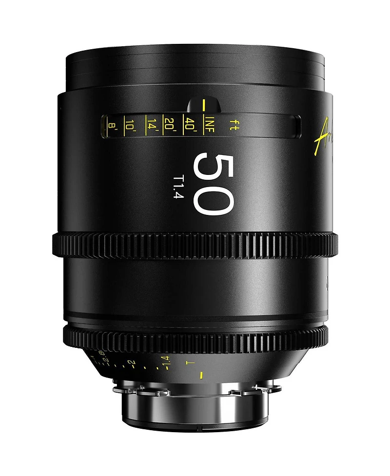 Dzofilm Arles Prime Cine 6-Lens Kit with 18mm, 25mm, 35mm, 50mm, 75mm and 100mm T1.4 Lens for Pl Mount, Feet