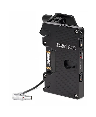 Wooden Camera Battery Slide Pro Gold Mount for Red Komodo Camera