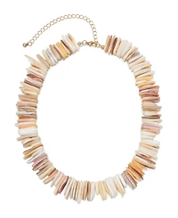 Adornia Shell Pieces Adjustable Necklace