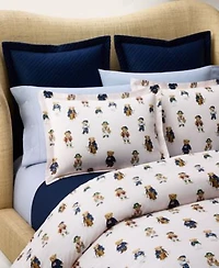 Polo Ralph Lauren Teddy Bear Stripe Comforter Sets