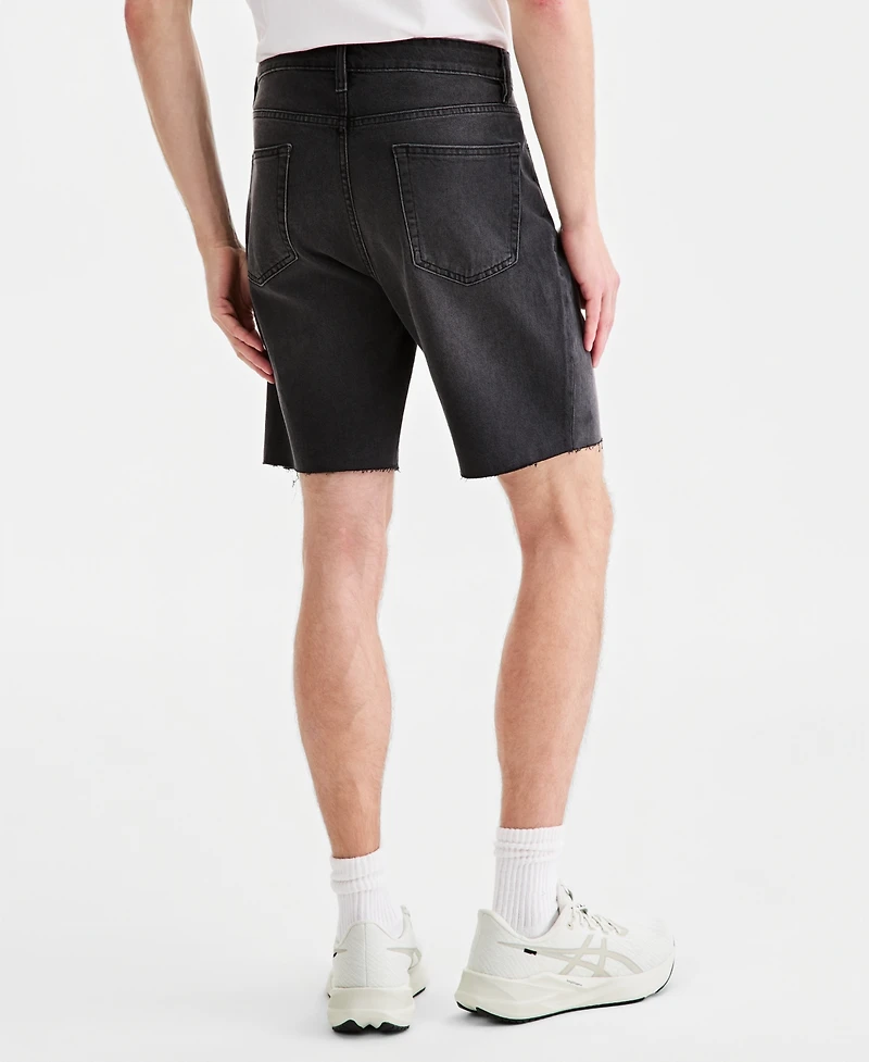 Sun + Stone Men's Bennett Relaxed-Fit Denim Shorts, Macy's Exclusive