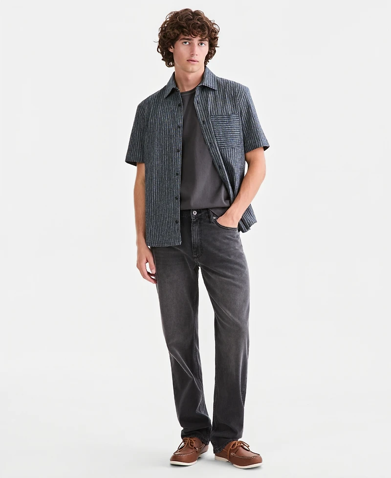 Sun + Stone Men's Cove Wash Straight-Fit Jeans, Macy's Exclusive