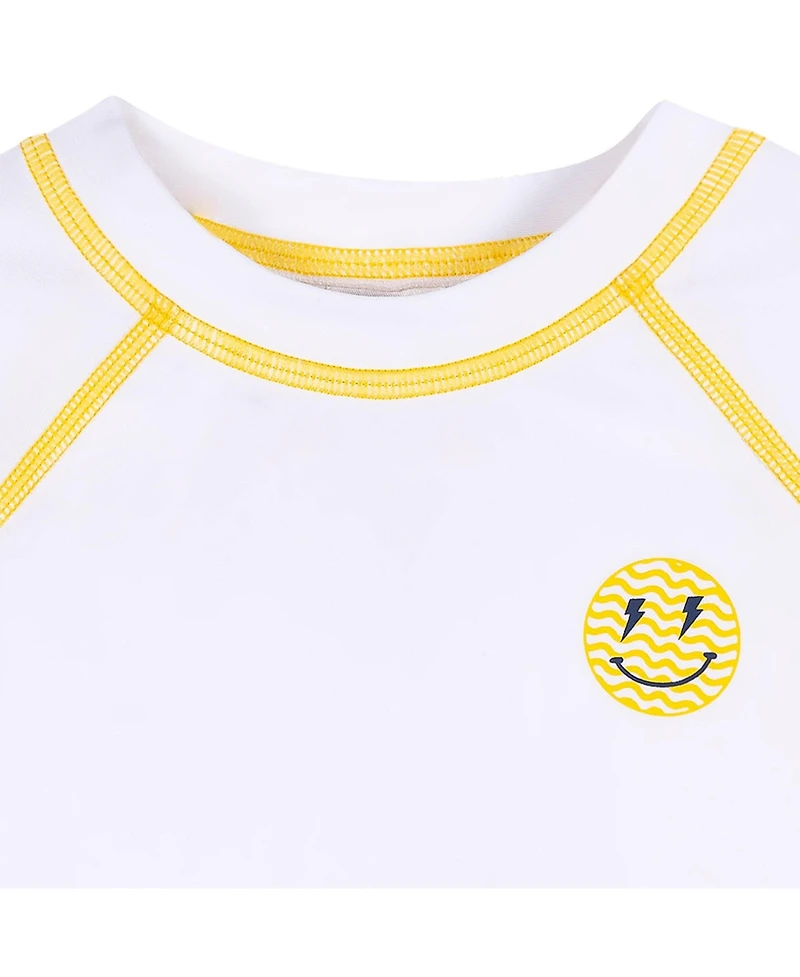 Gerber Baby Neutral Rashguard Top, White