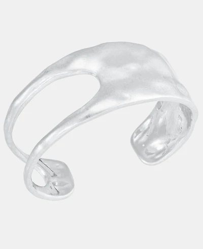 Style & Co Gold-Tone Half Cuff Bangle Bracelet, Macy's Exclusive
