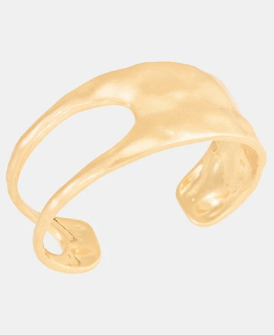 Style & Co Gold-Tone Half Cuff Bangle Bracelet, Macy's Exclusive