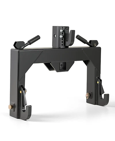 Sugift Three Point Quick Hitch with Adjustable Bolts for Tractors