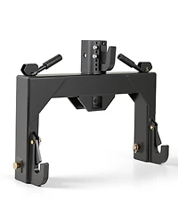 Sugift Three Point Quick Hitch with Adjustable Bolts for Tractors