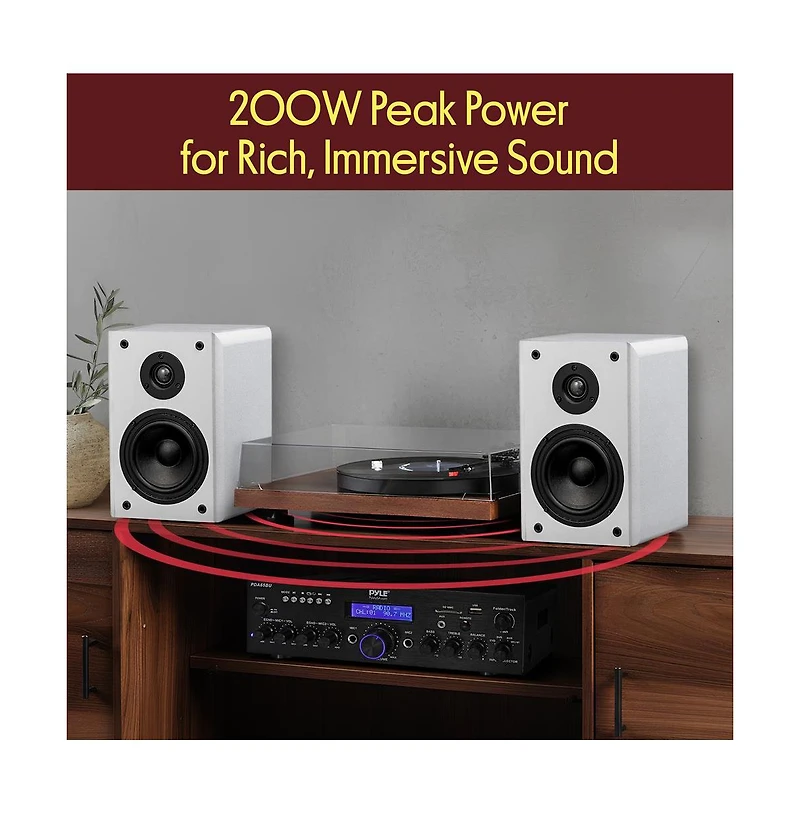 Pyle 5.25 Home Theater Speakers