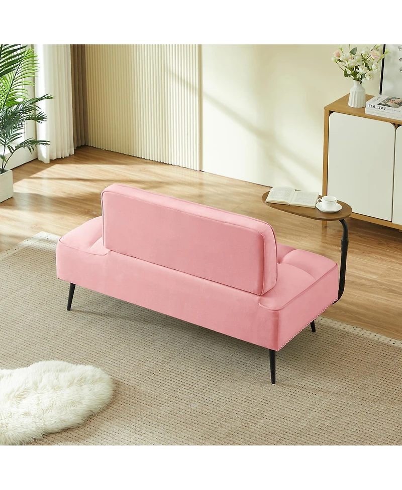 Rainsken 54" Velvet Upholstered Loveseat