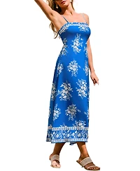 Cupshe Women's Too Hot to Care Floral Maxi Beach Dress