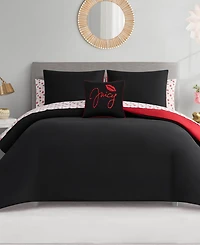 Juicy Couture Glam Girl Reversible Bed in a Bag 8-Pc. Comforter Set