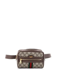 Pre-Owned Gucci Small Ophidia Belt Bag Gg Coated Canvas