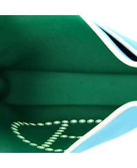 Pre-Owned HERMES Pm Neo Evelyne Bag Toile and Leather