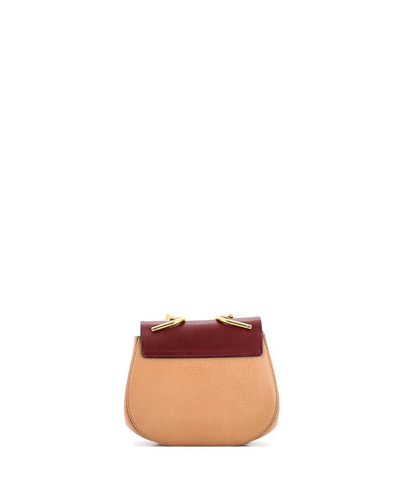Pre-Owned Chloe Mini Drew Crossbody Bag Leather