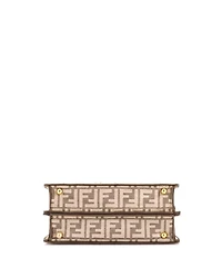 Pre-Owned Fendi Small Peekaboo ISeeU Bag Zucca Tapestry