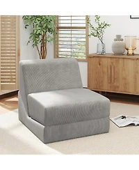Sugift Three in One Folding Sofa Bed with Washable Cover