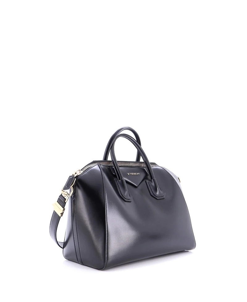 Pre-Owned Givenchy Medium Antigona Bag Glazed Leather