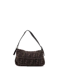 Pre-Owned Fendi Baguette Bag Zucca Wool