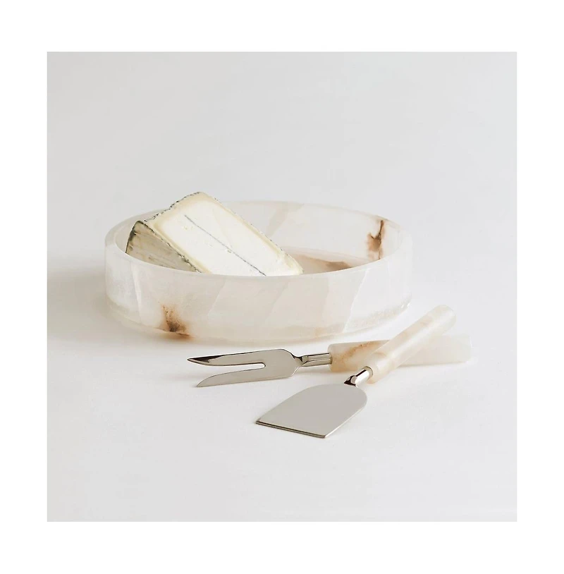 The Collective Home, Santo Alabaster Cheese Tools - Set of 2