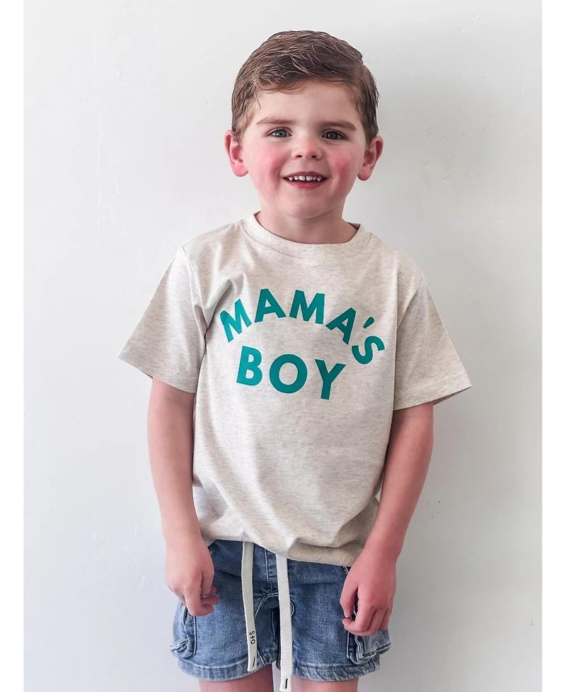 Sweet Wink Little Boys Mama's Boy Short Sleeve T-Shirt