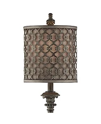 Regency Hill French Candlestick Traditional Buffet Table Lamp 34" Tall with Usb Charging Port