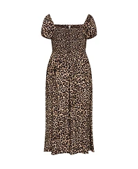 City Chic Women's Abbigail Print Maxi Dress